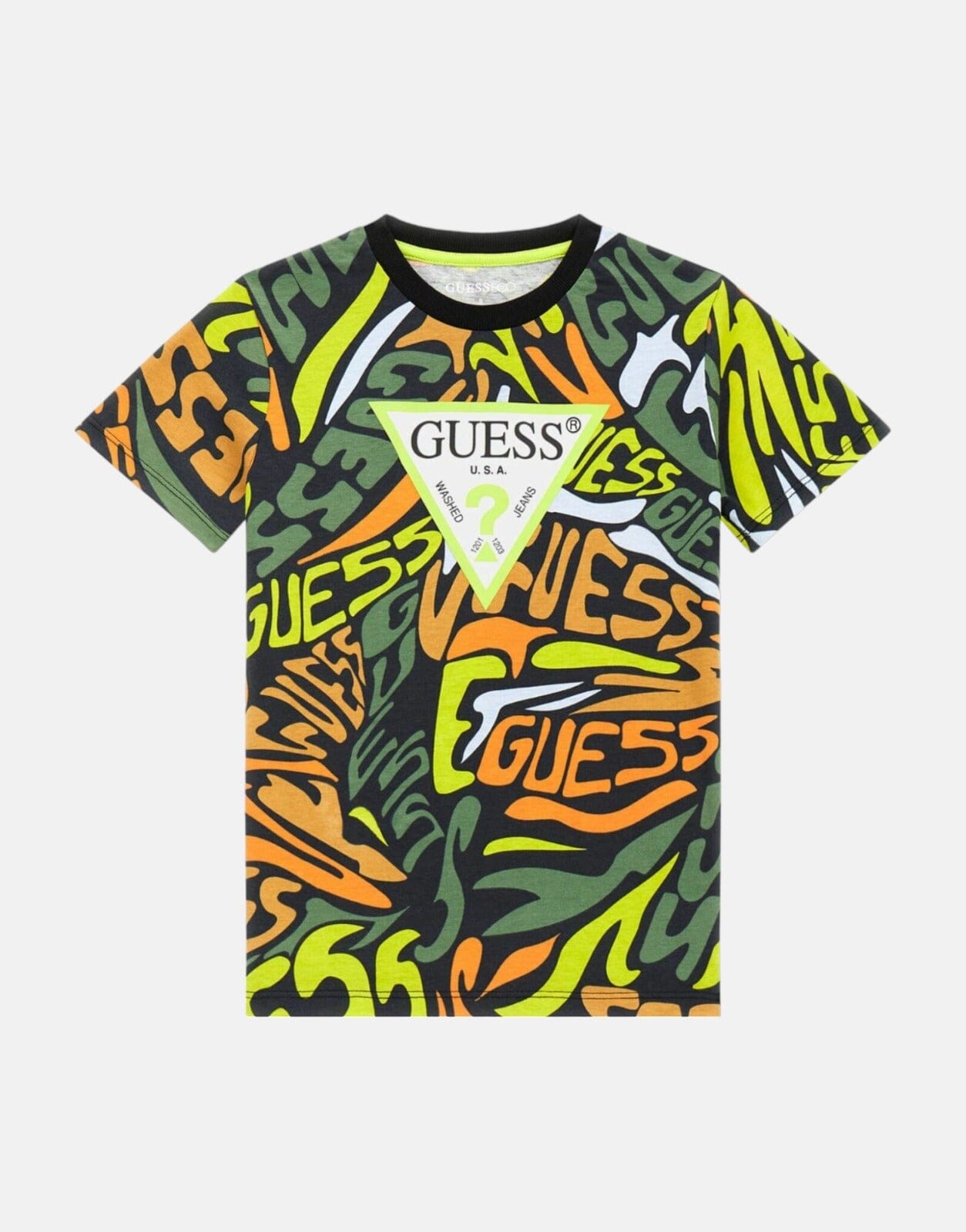 Guess Kids ECO All Over Print T-shirt - Subwear