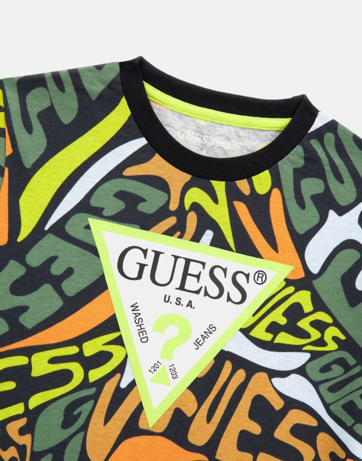 Guess Kids ECO All Over Print T-shirt - Subwear
