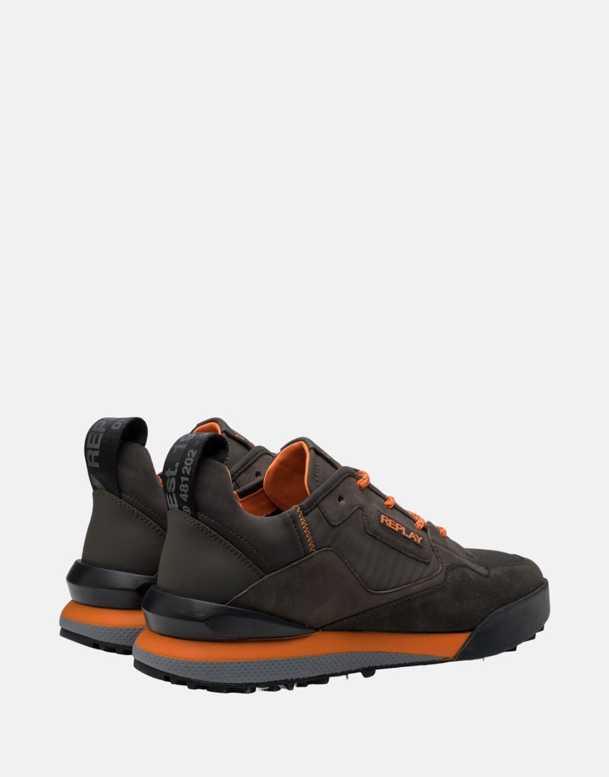 Replay Field Master Sneakers Dk Orange - Subwear