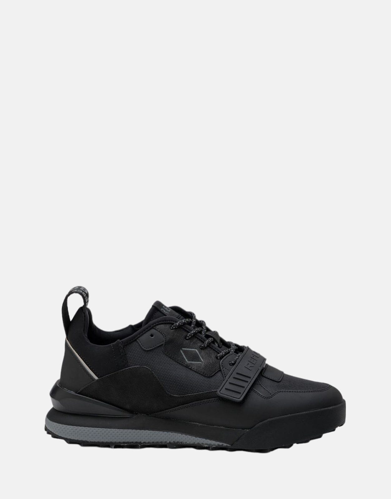 Replay Field Strap Black Sneakers - Subwear