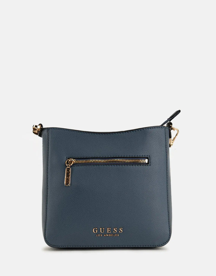 Guess Baxian Denim Crossbody Bag - Subwear