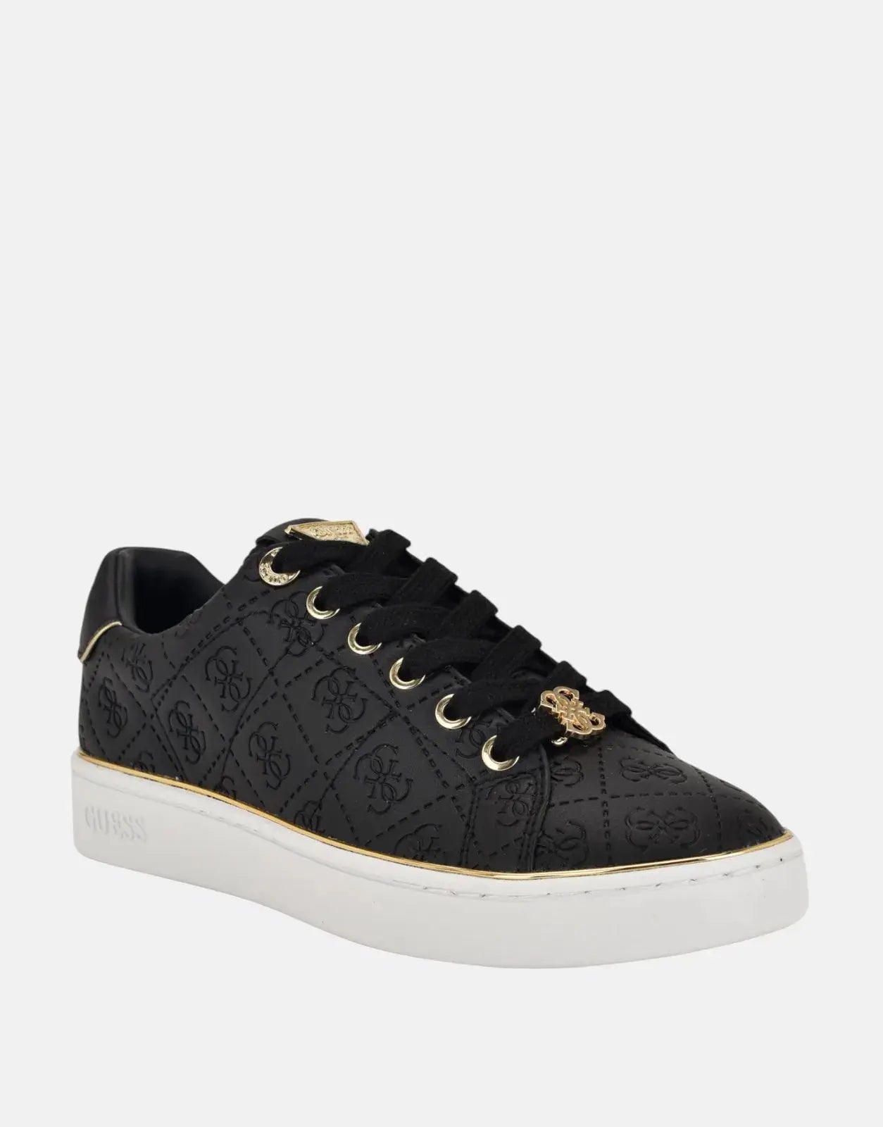 Guess Beary Low Top Black Sneakers - Subwear