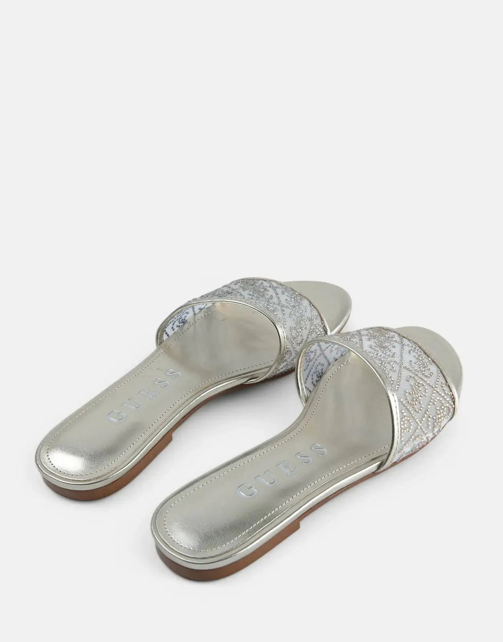Guess Horaey Silver Sandal - Subwear