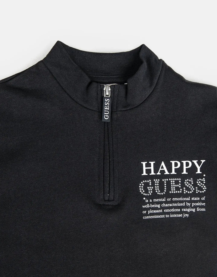 Guess Kids French Terry Dress BLK - Subwear