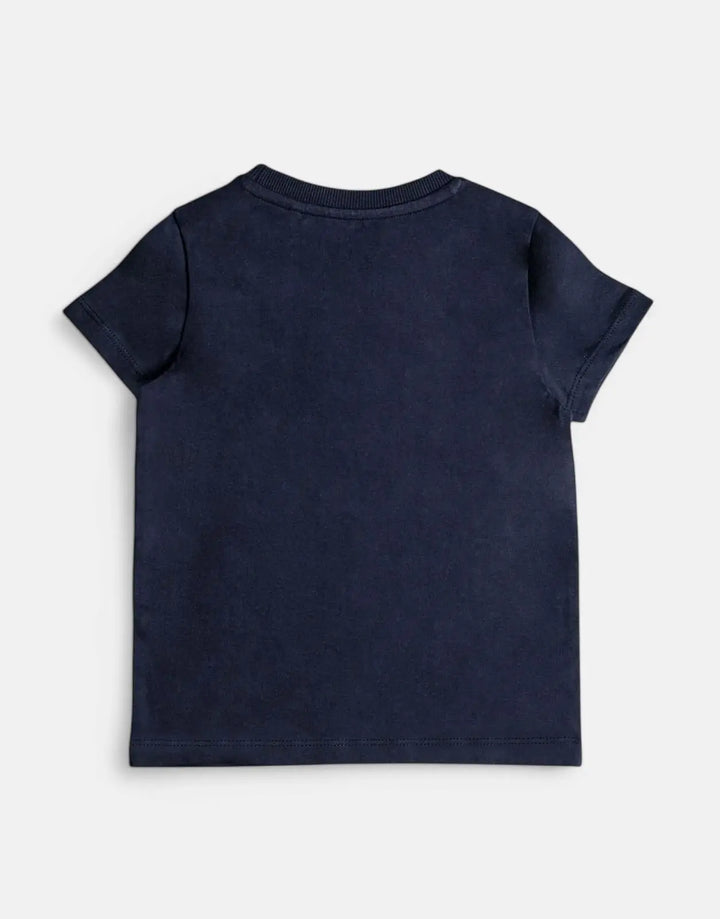 Guess Kids Short Sleeve Navy T-Shirt - Subwear