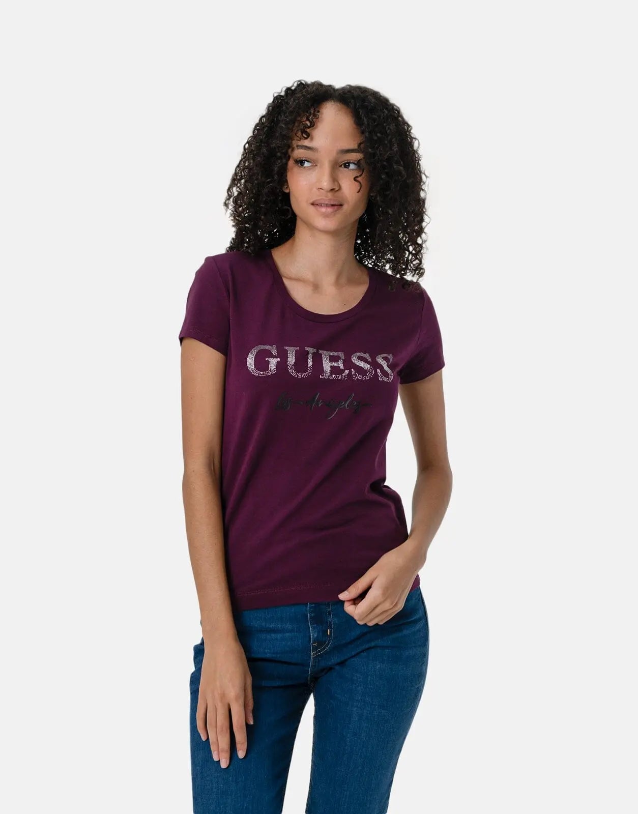 Guess Logo Micro Stud T-Shirt - Subwear