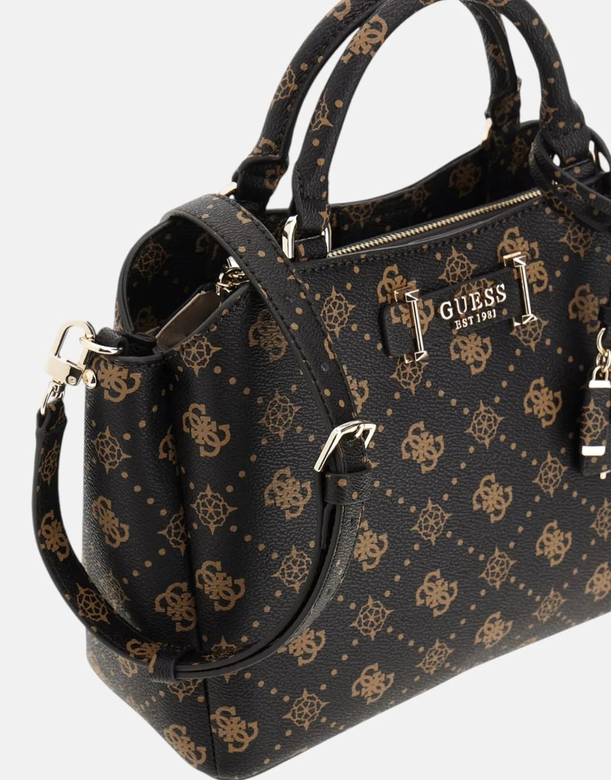 Guess Silia Girlfriend ESL Satchel Black - Subwear