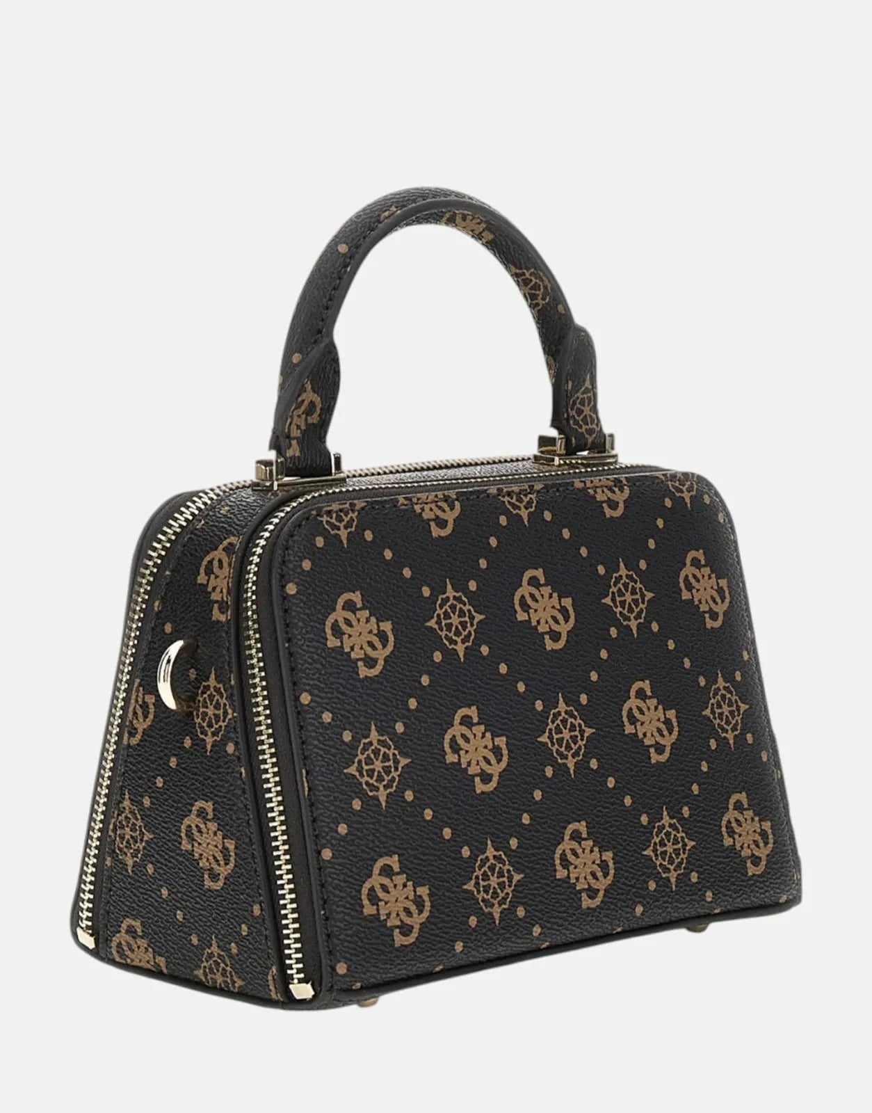 Guess Silia Mini ESL Brown Satchel Bag - Subwear