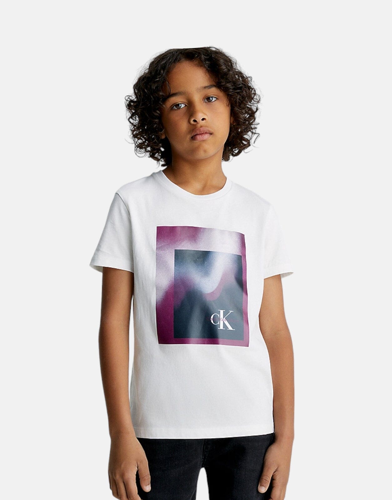 Calvin Klein Kids Hyper Spray Monogram T-Shirt - Subwear