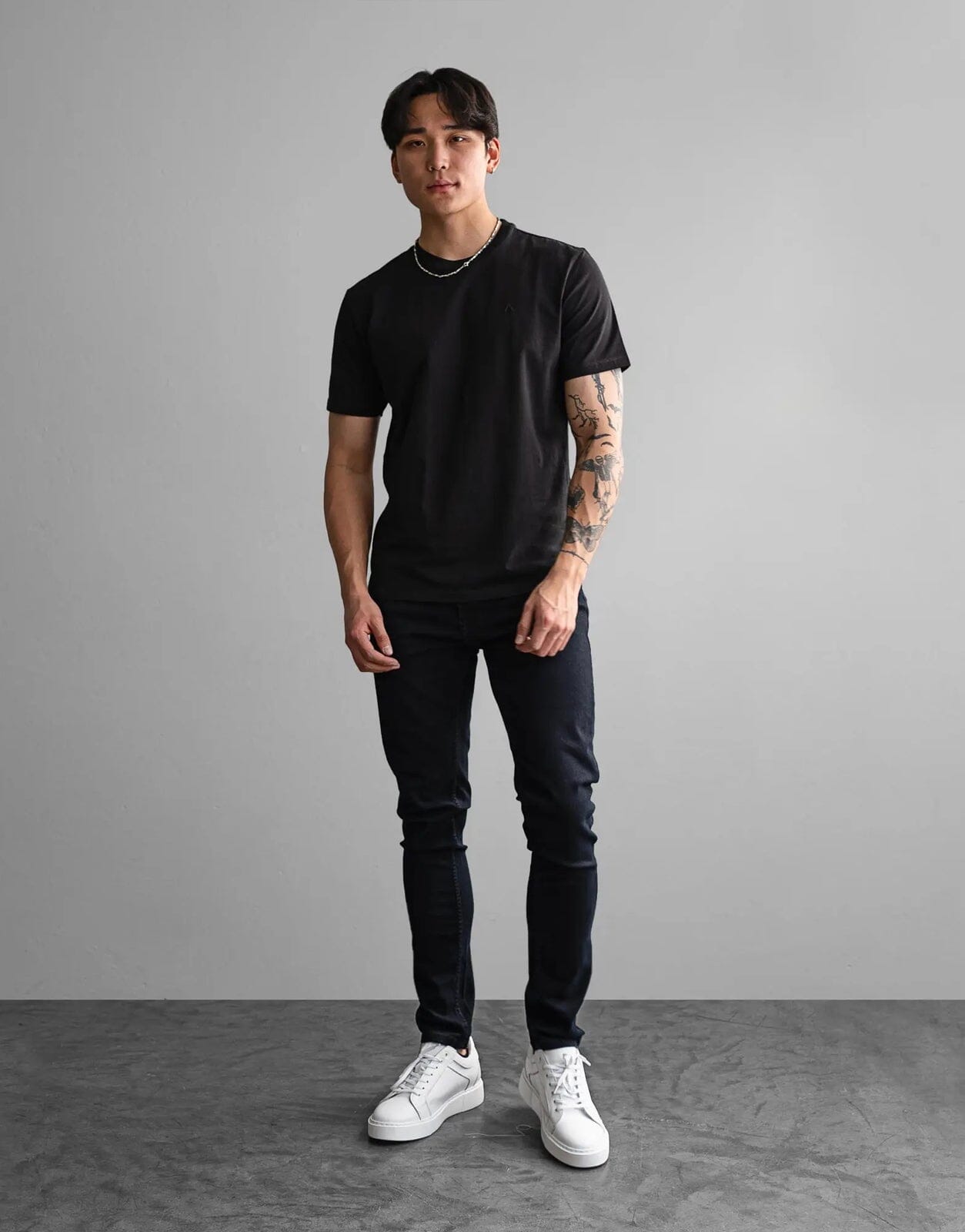 Fade Icon Black T-Shirt - Subwear