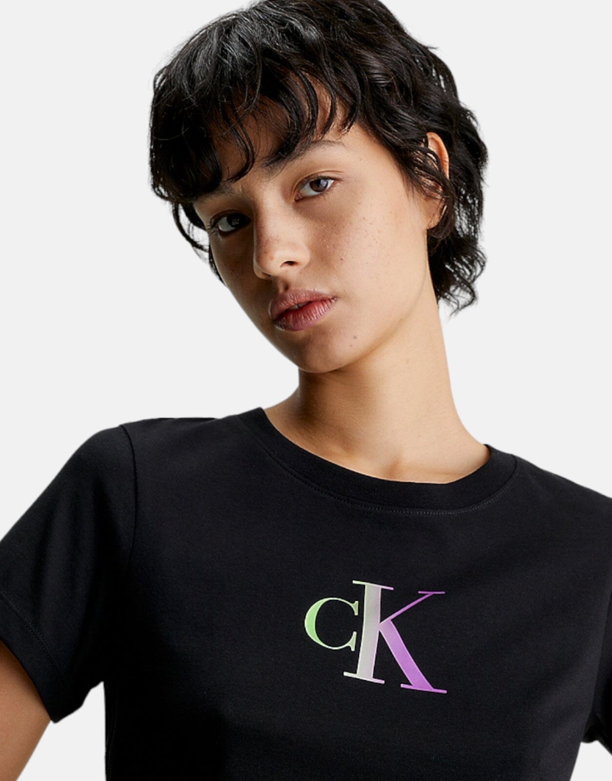 Calvin Klein Gradient Black T-Shirt - Subwear