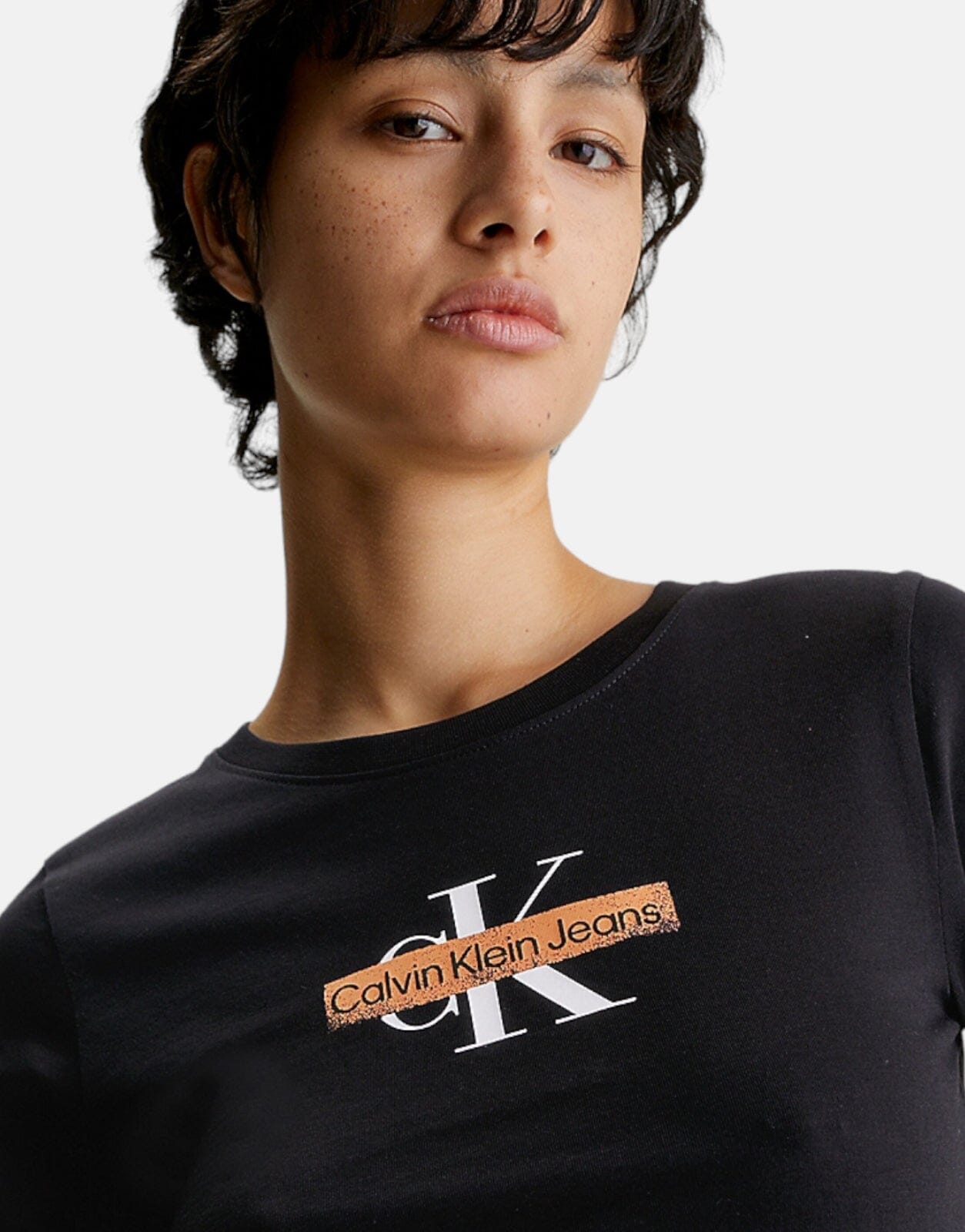 Calvin Klein Seasonal Monologo Long Sleeve T-Shirt - Subwear