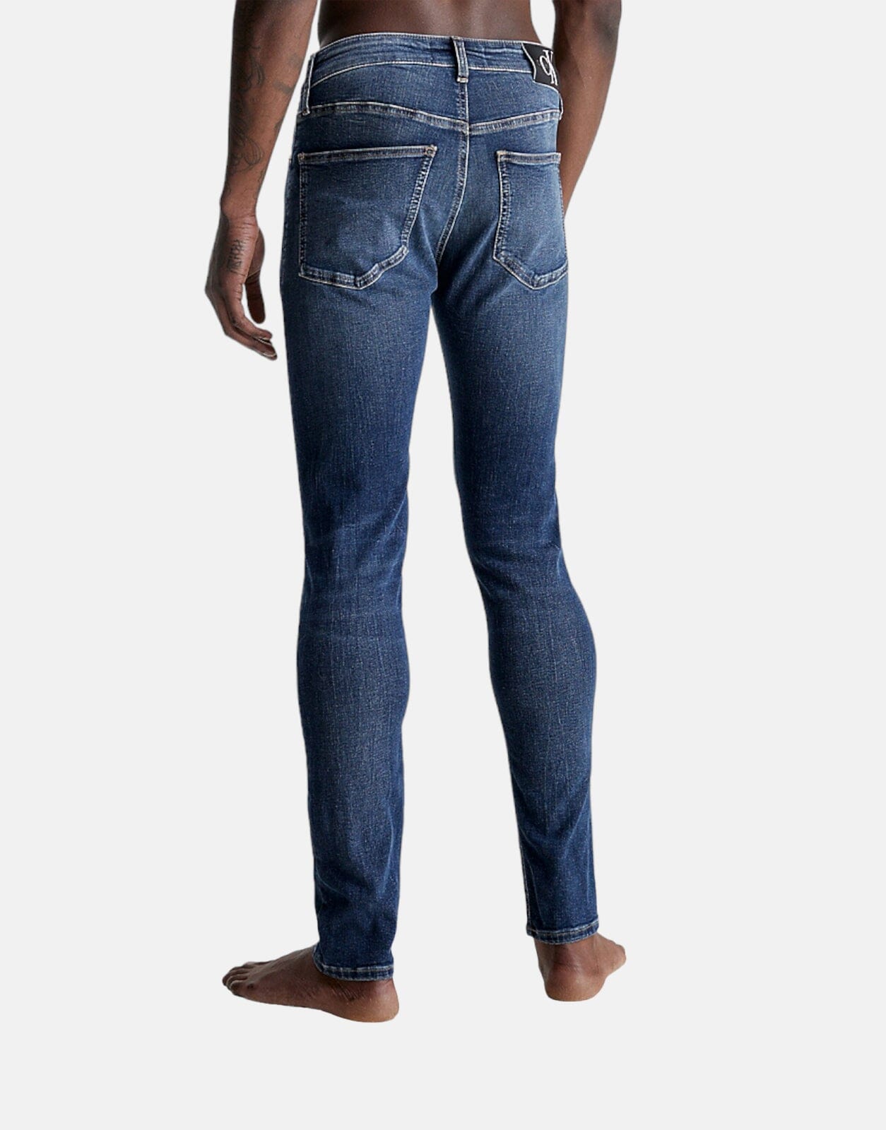 Calvin Klein Skinny Mid Blue Jeans - Subwear