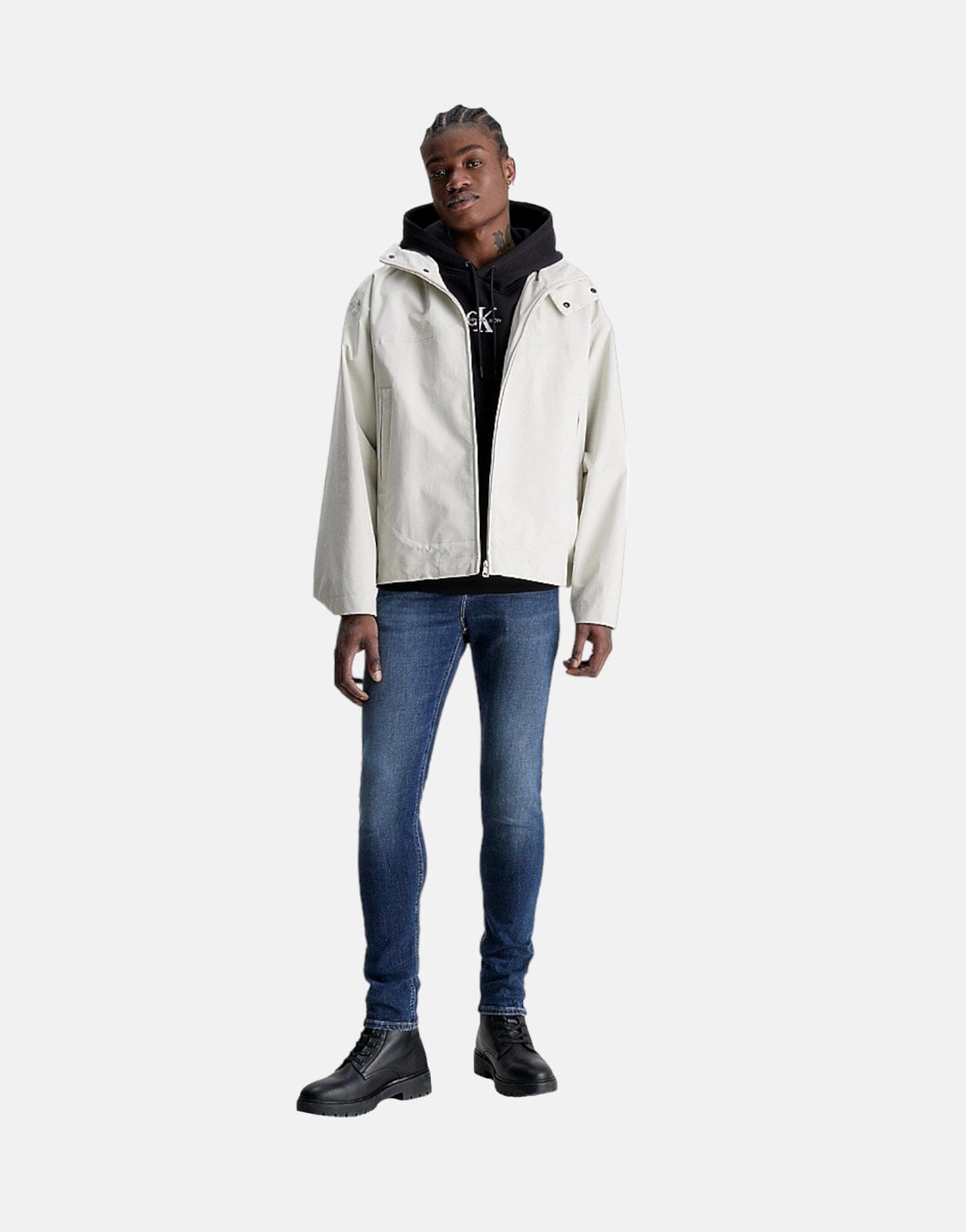 Calvin klein ultimate skinny jeans white outlet