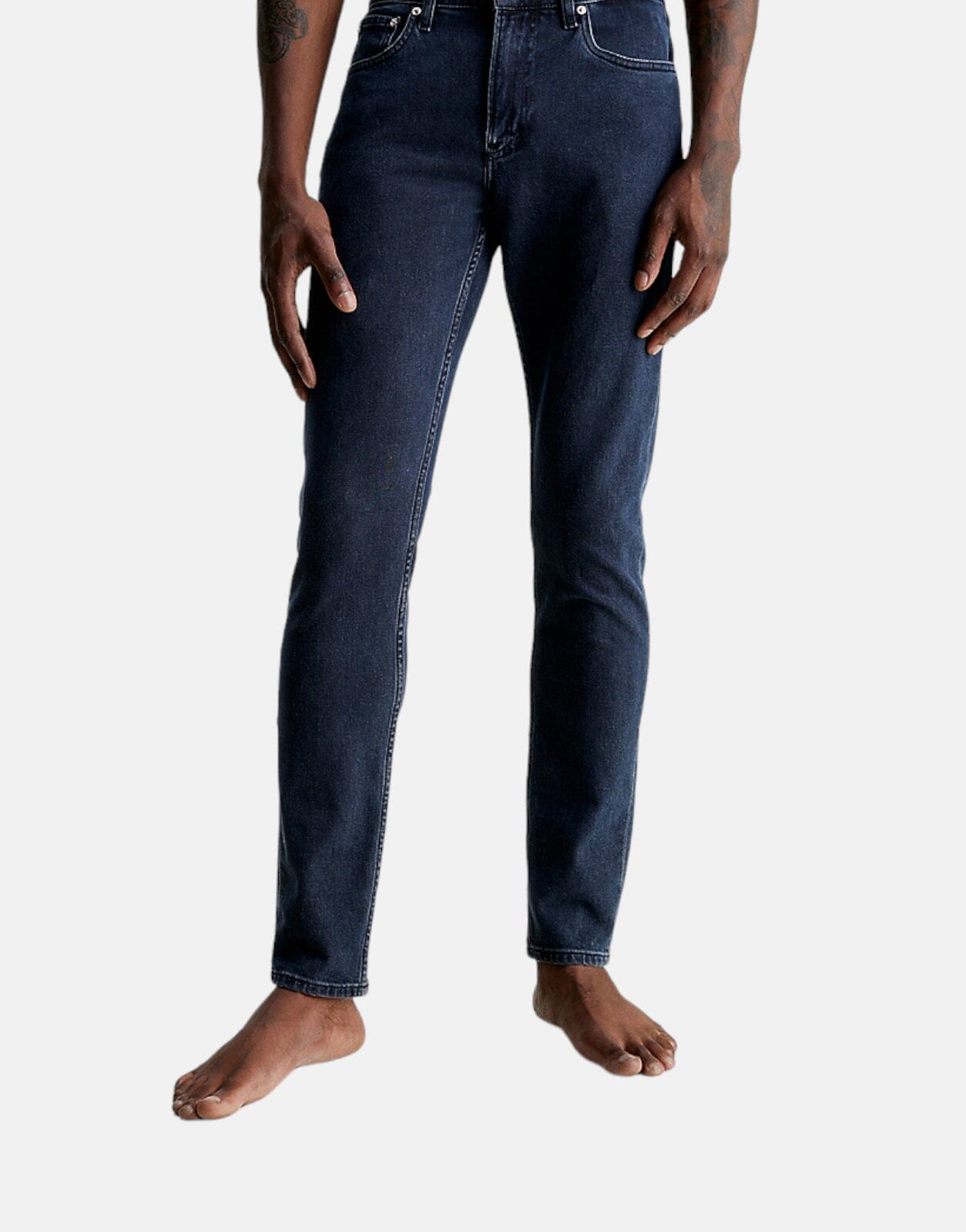 Calvin Klein Slim Taper Dark Wash Jeans - Subwear
