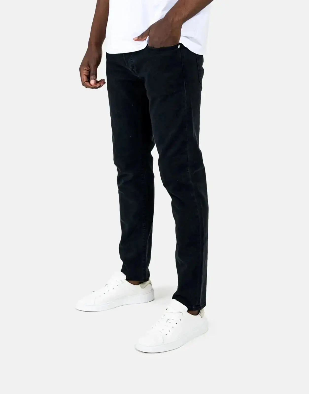 Les Hommes Black Slim Jeans - Subwear