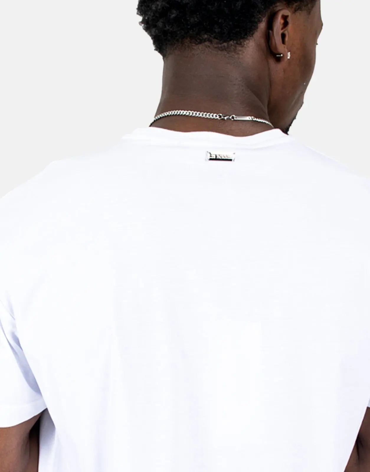 Les Hommes Graphic Print White T-Shirt - Subwear