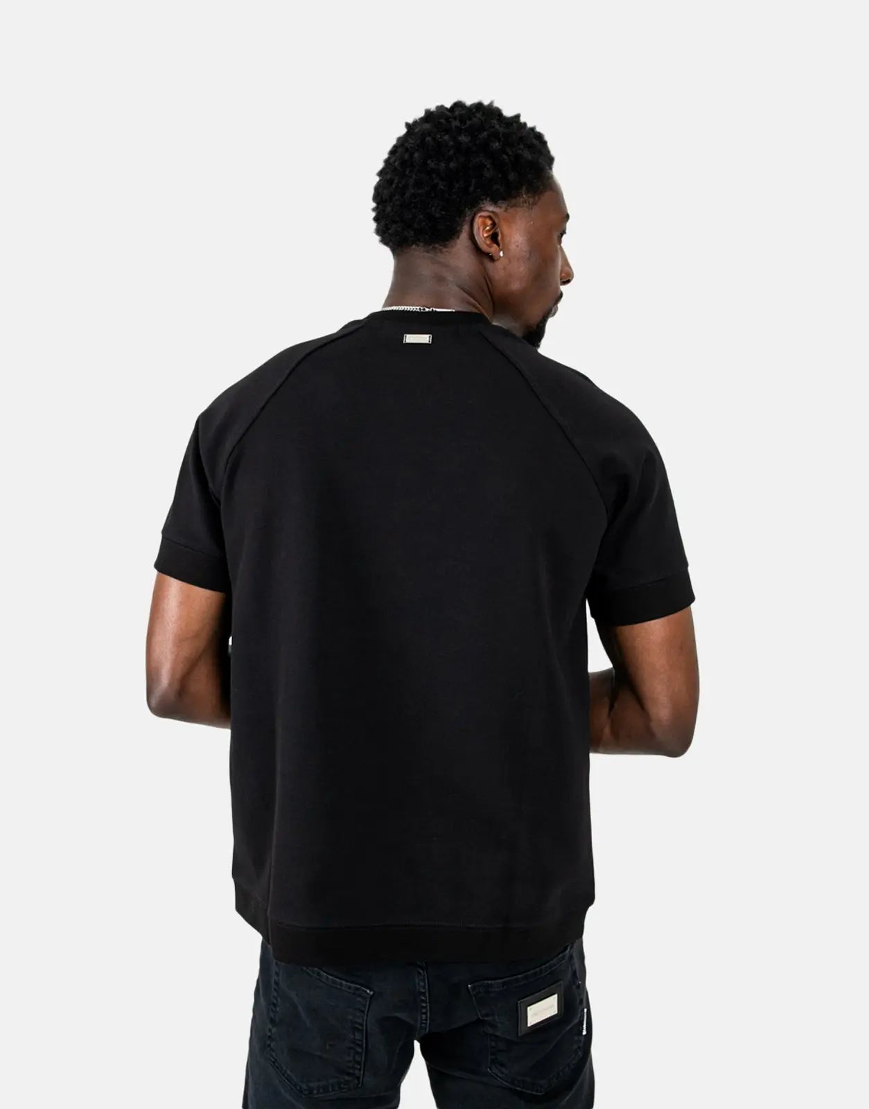 Les Hommes Heavyweight Black T-Shirt - Subwear