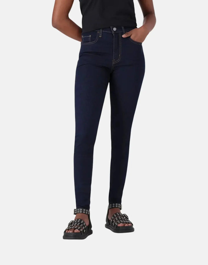 Levi's 720 Hirise Superskinny Dark Wash Jeans - Subwear
