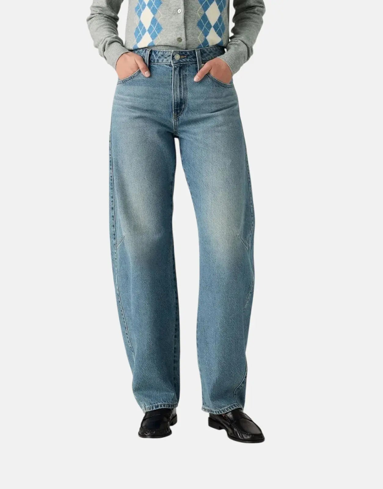 Levi's Baggy Dad Barrel Easy Days Barrel Jeans - Subwear