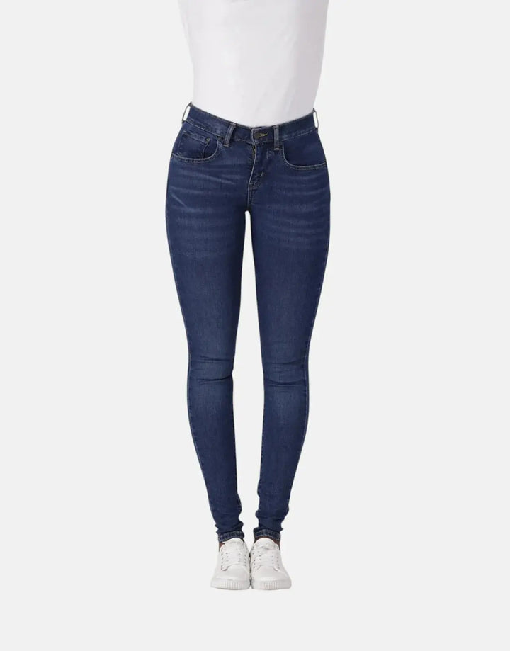 Levi's Curvy Super Skinny Tenacious Dark Jeans - Subwear