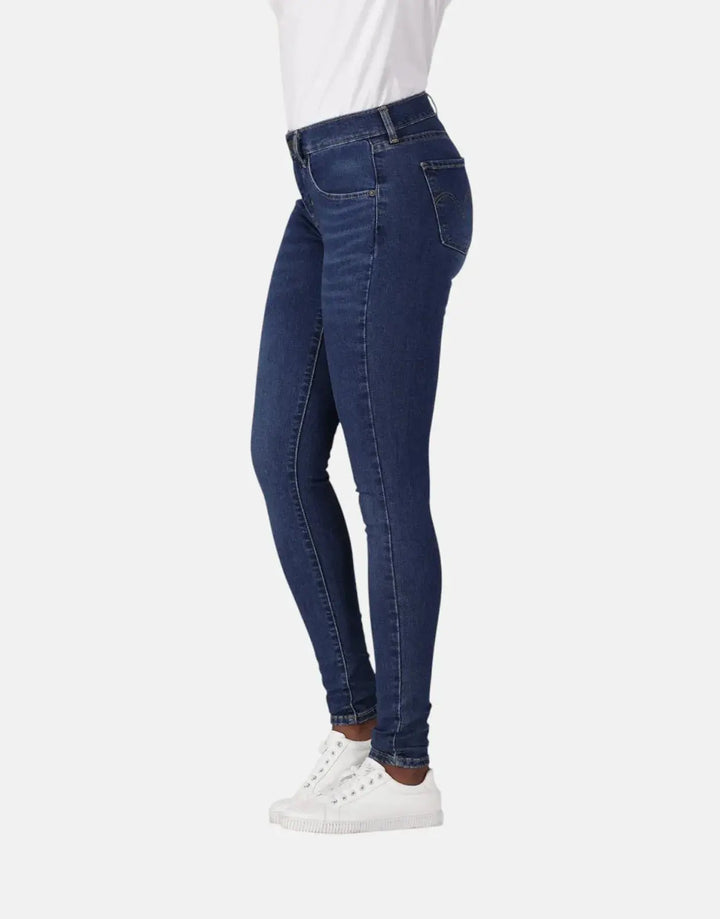 Levi's Curvy Super Skinny Tenacious Dark Jeans - Subwear