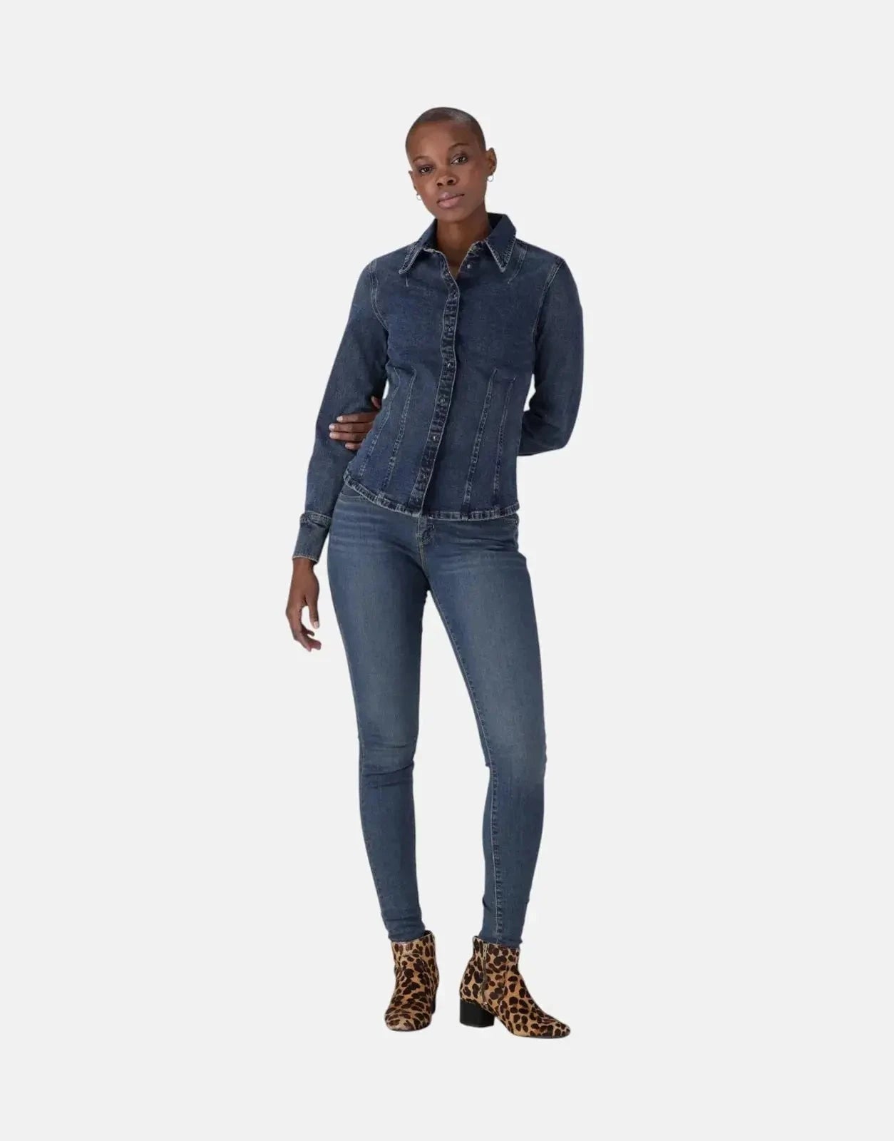 Levi's Curvy Super Skinny Zealous Blue Jeans - Subwear