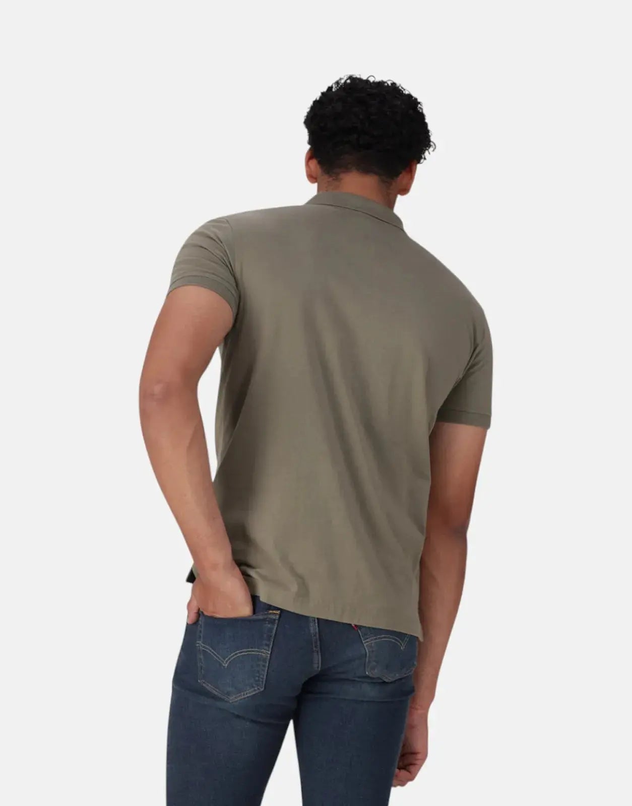 Levi's Housemark Deep Lichen Green Polo Shirt - Subwear