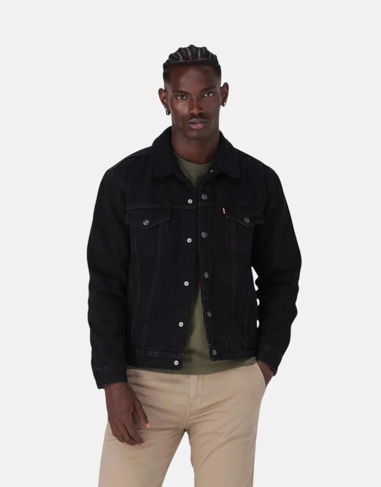 Levi's Type 3 Sherpa Berk Trucker Jacket - Subwear