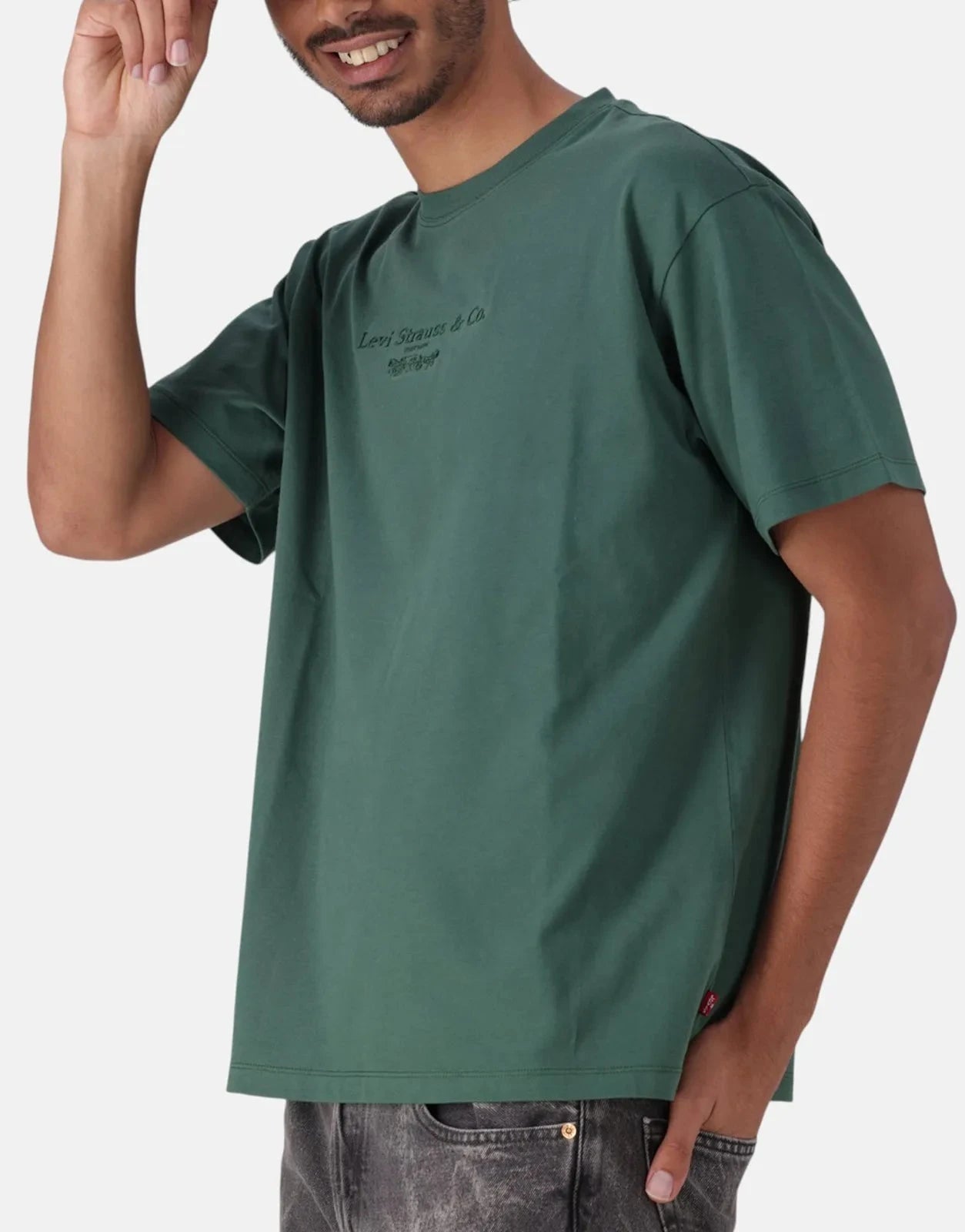Levi's Vintage Fit Graphic Archival 2HP Green T-Shirt - Subwear