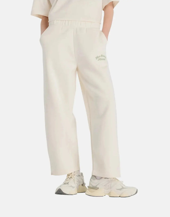 New Balance Linear Heritage Fleece Barrel Leg Permafrost Pants - Subwear