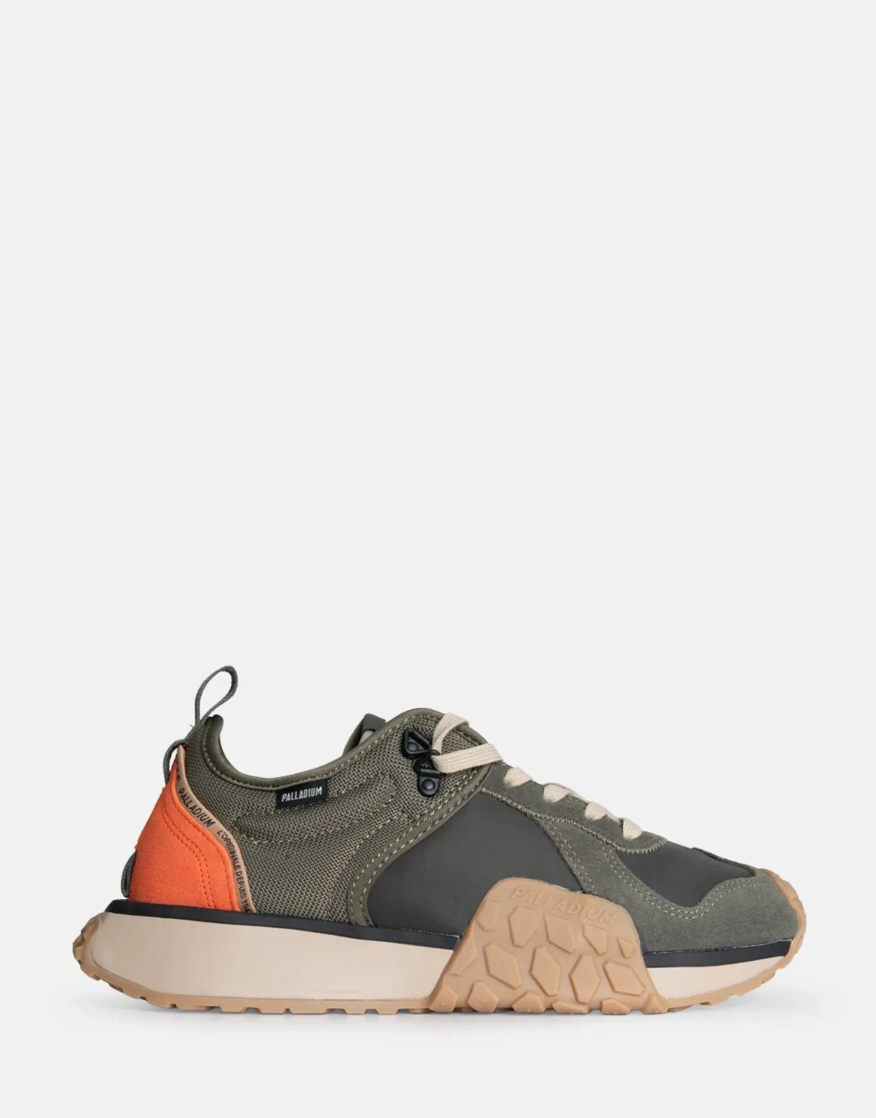 Palladium Troop Runner Olive Night/Beluga Sneakers - Subwear