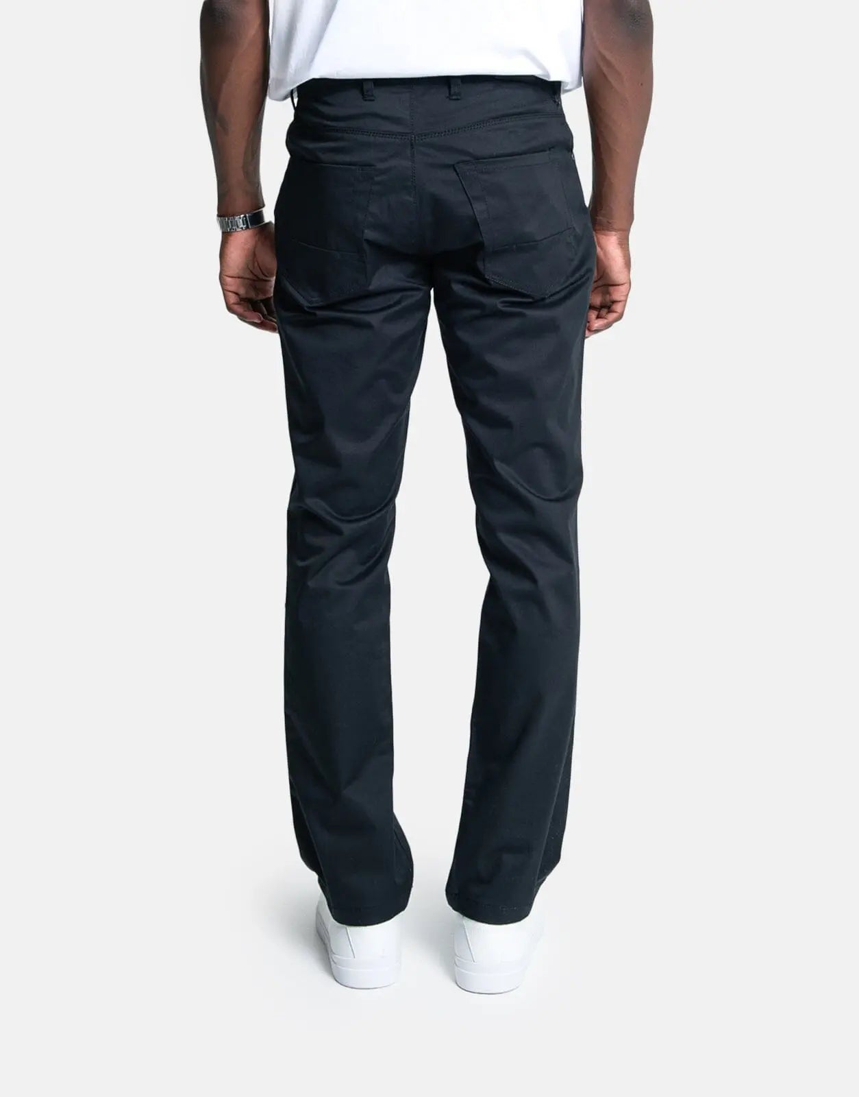 Polo 5 Pocket Straight Leg Black Trouser - Subwear