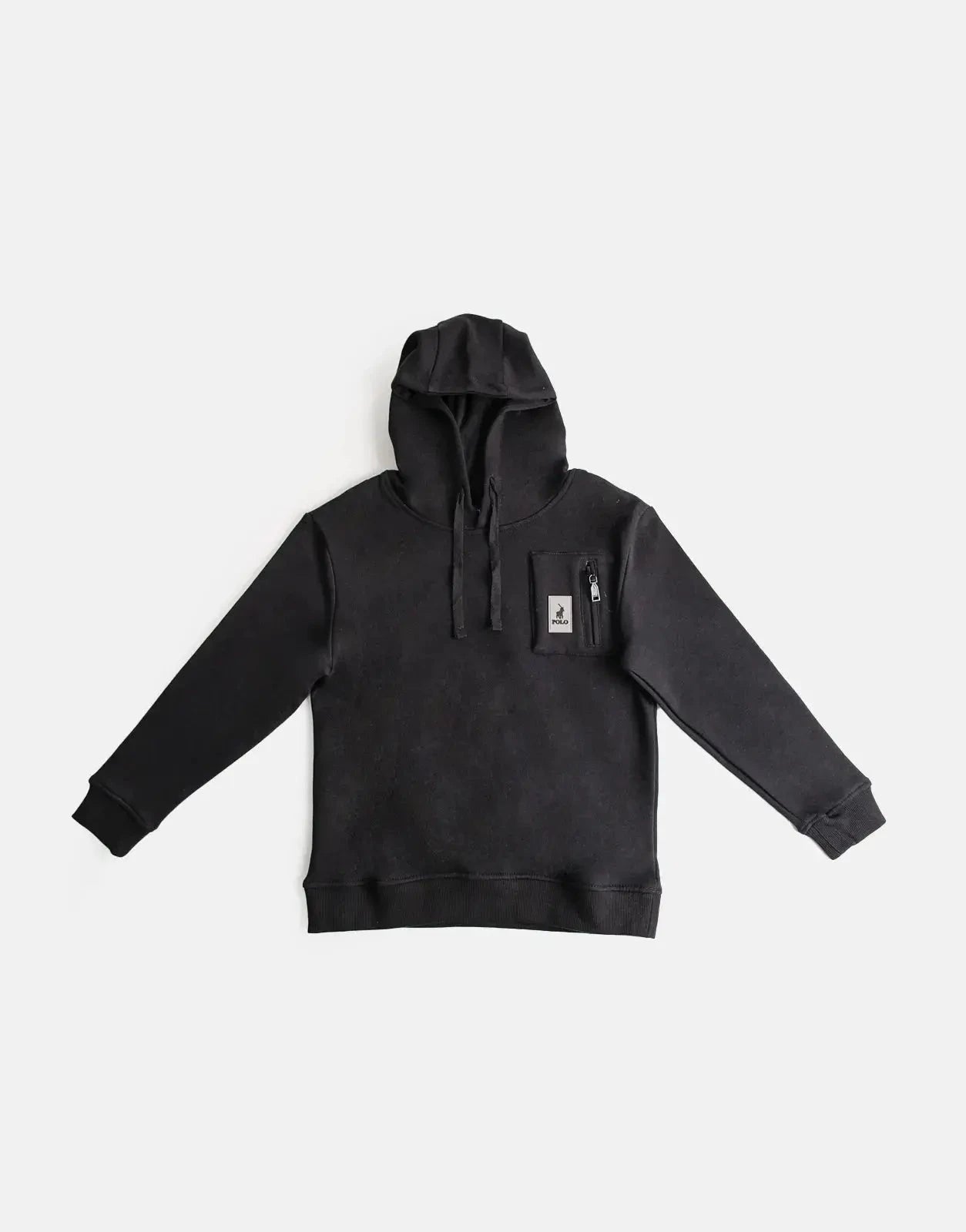 Polo Boys Clayton Black Hooded Sweatshirt - Subwear
