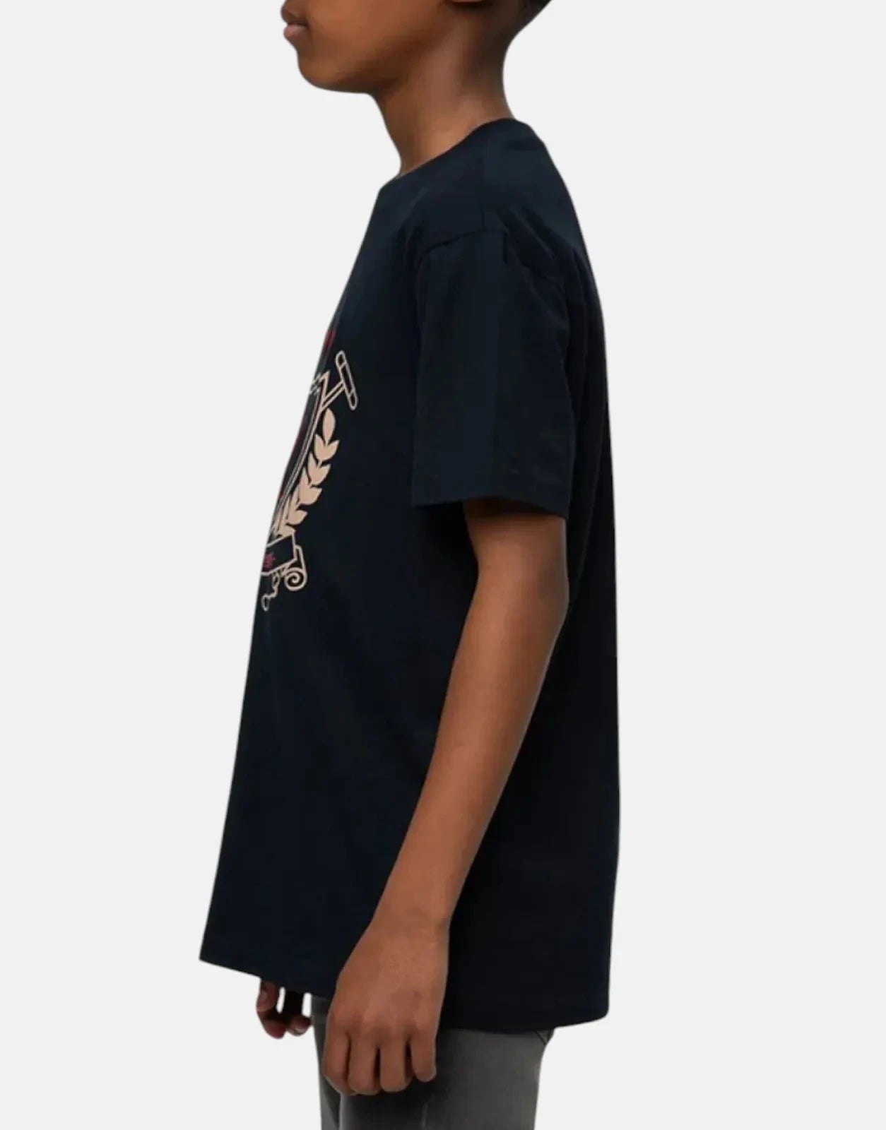 Polo Boys Cory Crested Navy T-Shirt - Subwear