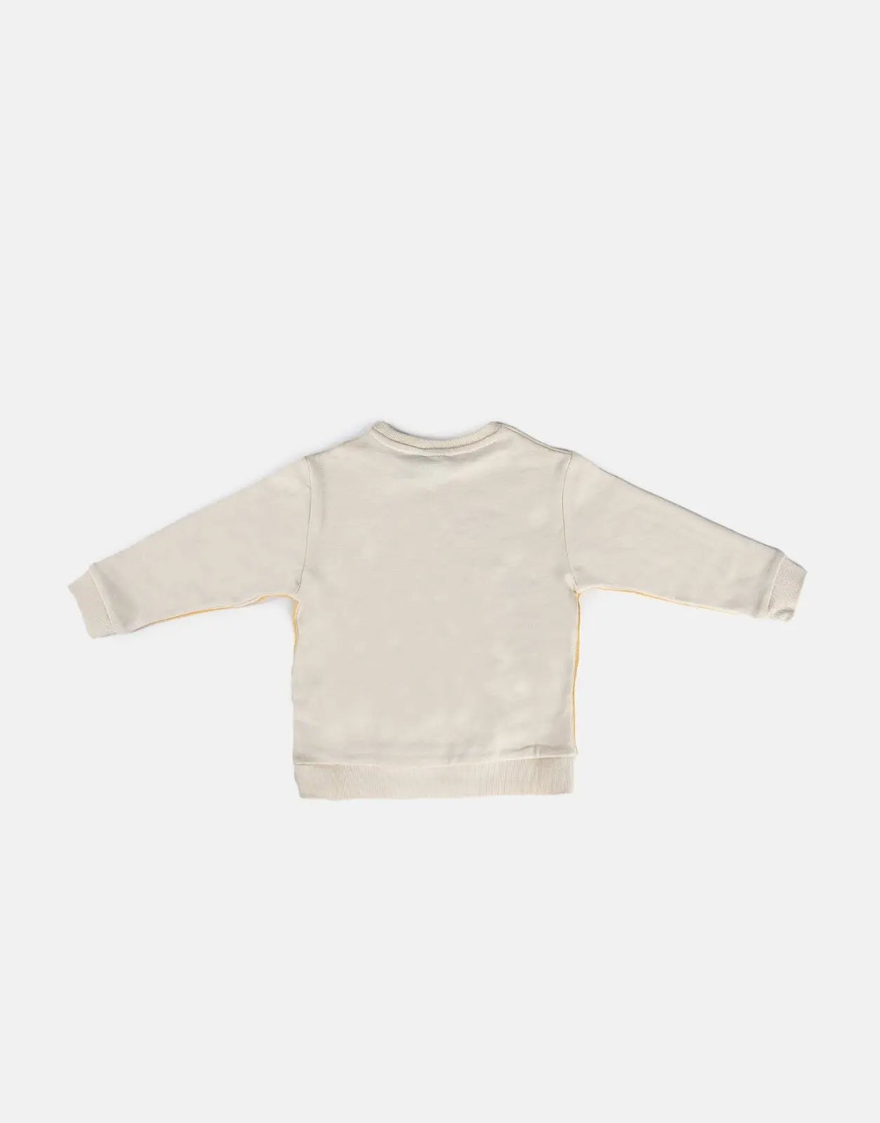 Polo Daniella Knit Panel Sweatshirt Stone - Subwear