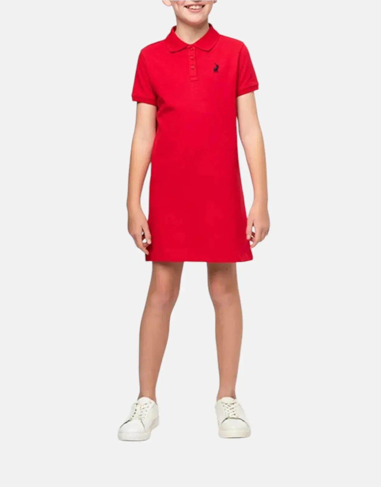Polo Girls Dakota Red Golfer Dress - Subwear