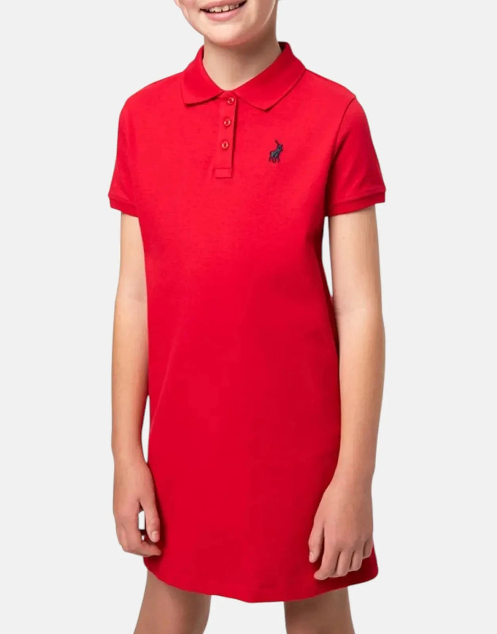 Polo Girls Dakota Red Golfer Dress - Subwear