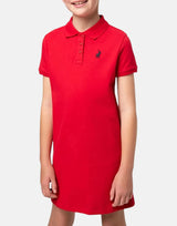 Polo Girls Dakota Red Golfer Dress - Subwear