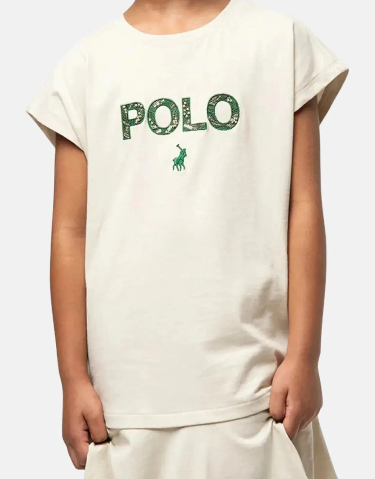 Polo Girls Emily Putty Embroidered Dress - Subwear