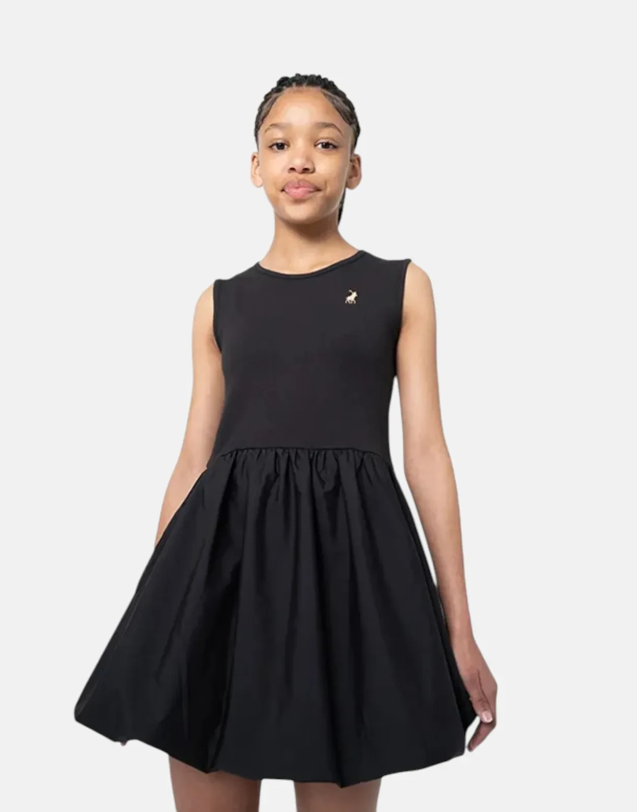 Polo Girls Thandiwe Black SL Dress - Subwear