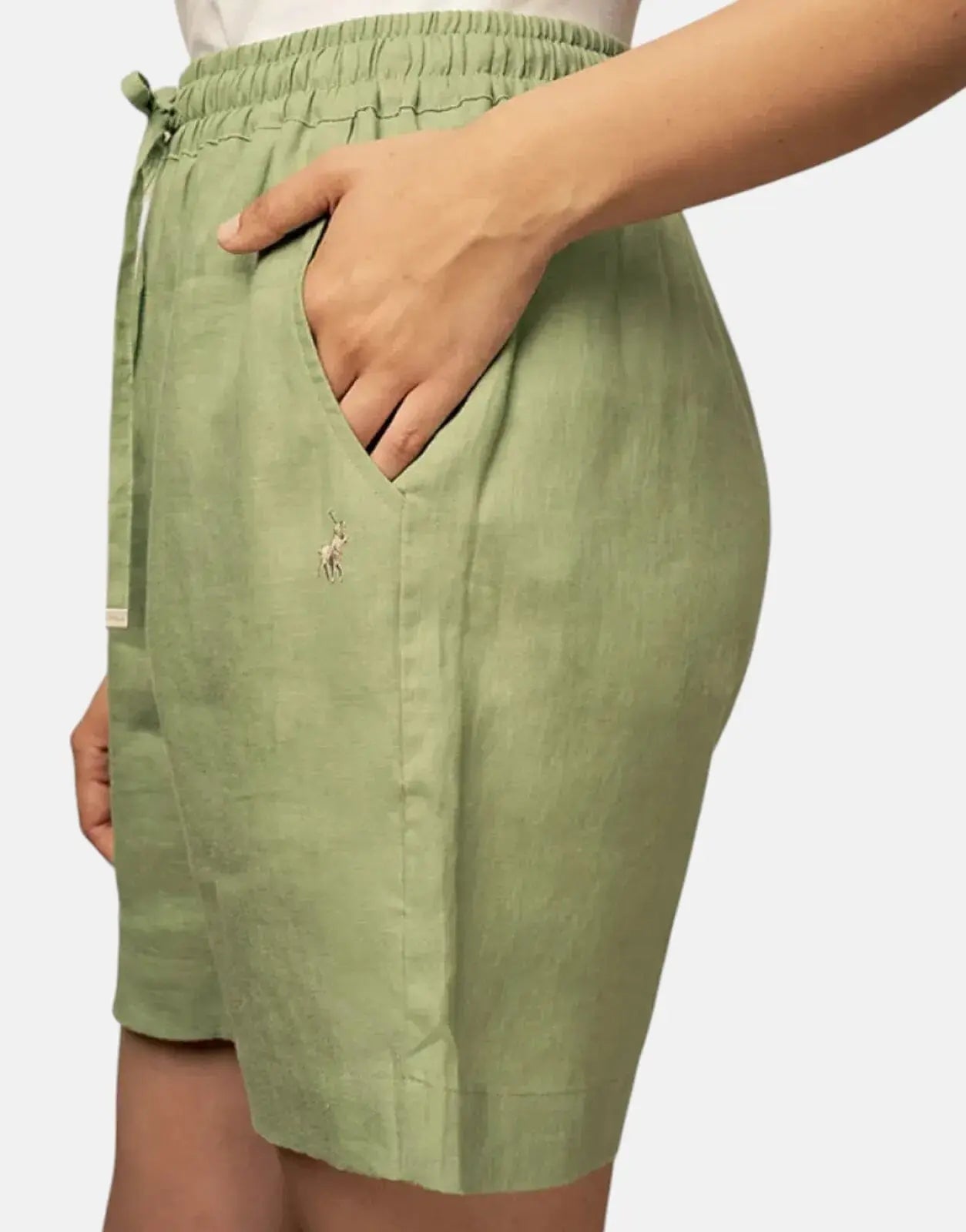 Polo Jenny Linen Mint Shorts - Subwear