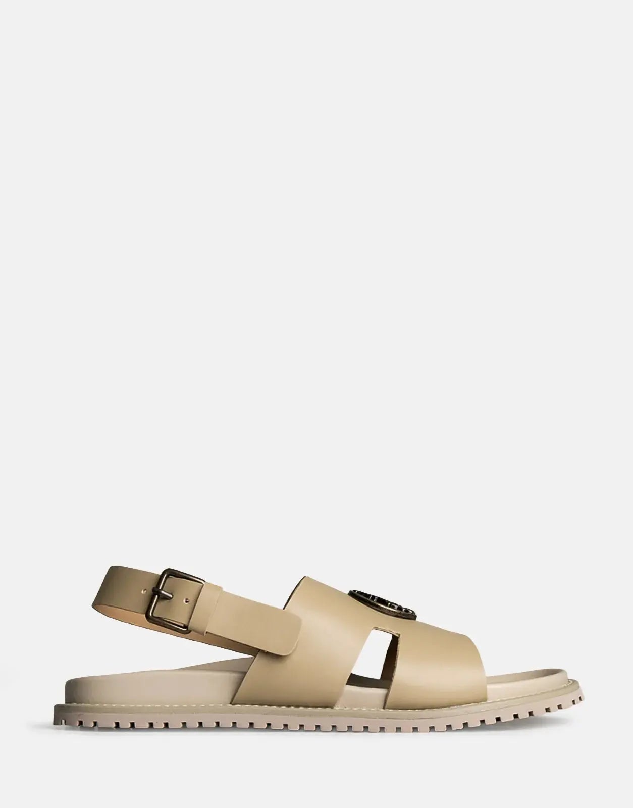 Polo Moulded Trim Taupe Mens Sandals Polo