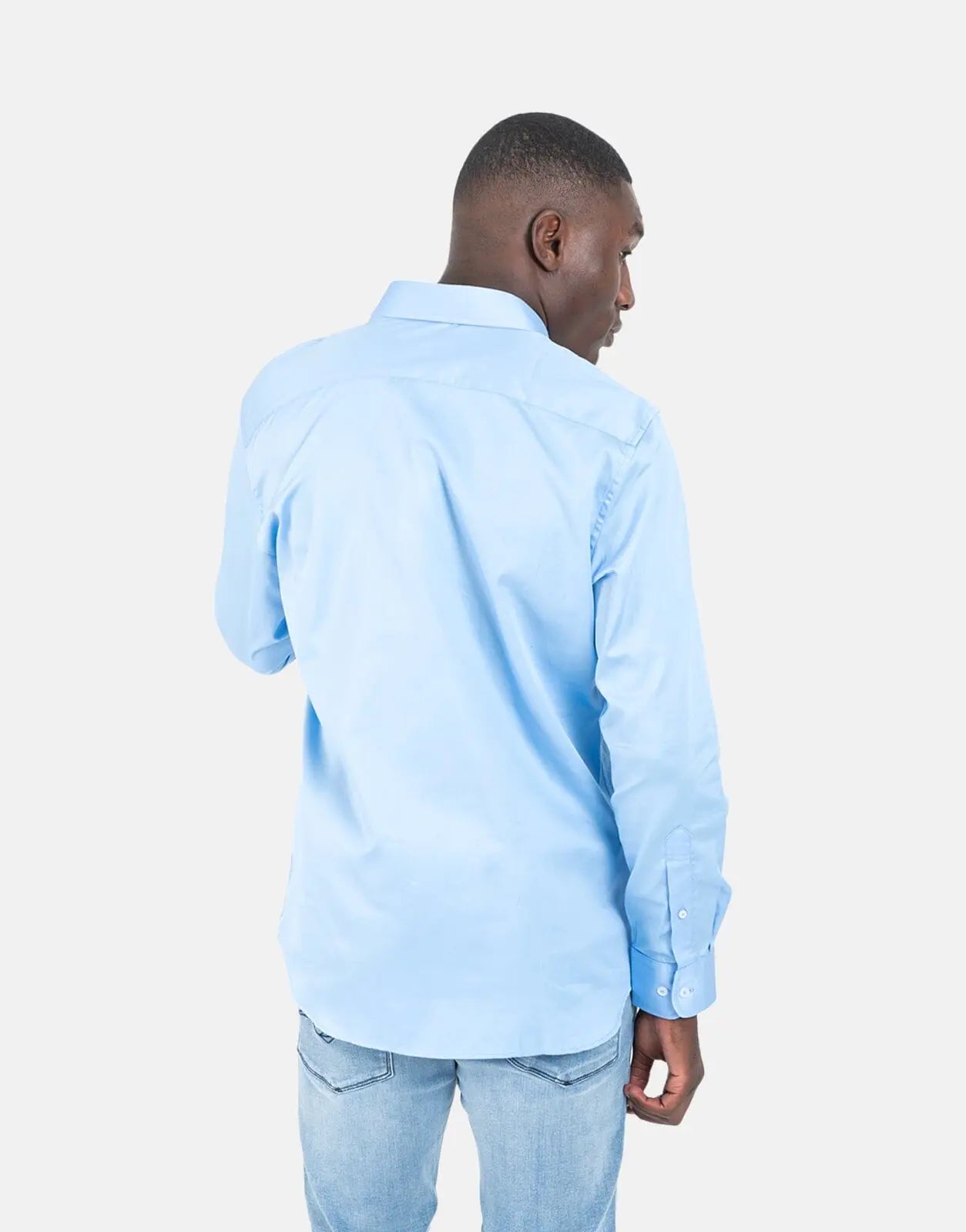 Polo Sateen Signature Light Blue T-Shirt - Subwear