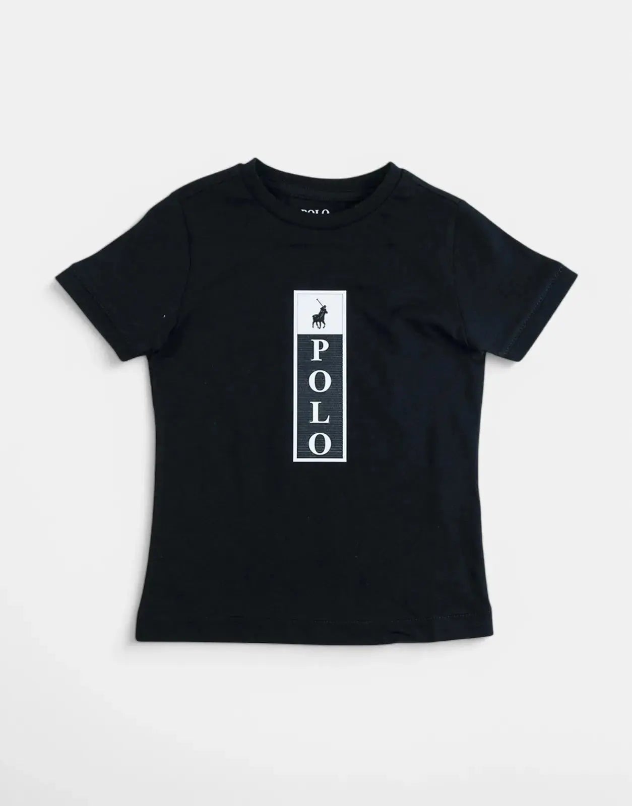 Polo Thabang Printed Black T-Shirt - Subwear
