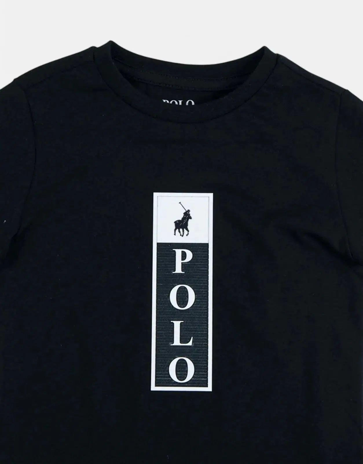 Polo Thabang Printed Black T-Shirt - Subwear
