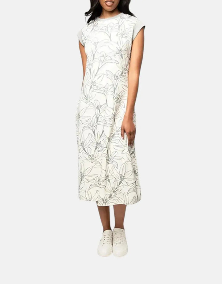 Polo Zyanda Off White Floral Dress - Subwear