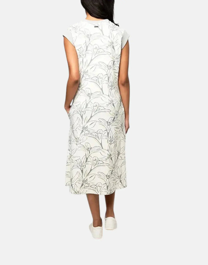 Polo Zyanda Off White Floral Dress - Subwear