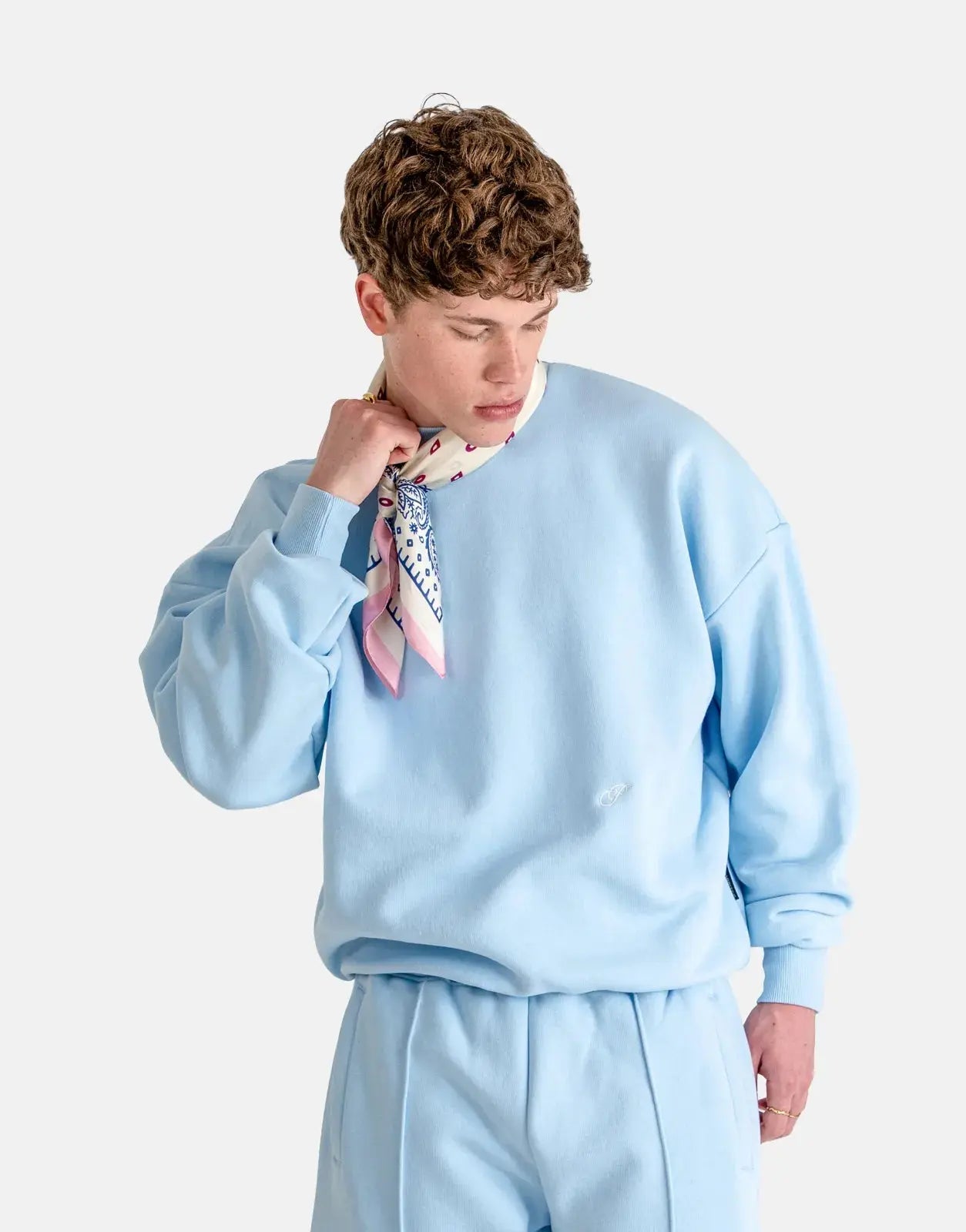 Prohibited Hometown Sky Blue Crew Neck - Subwear
