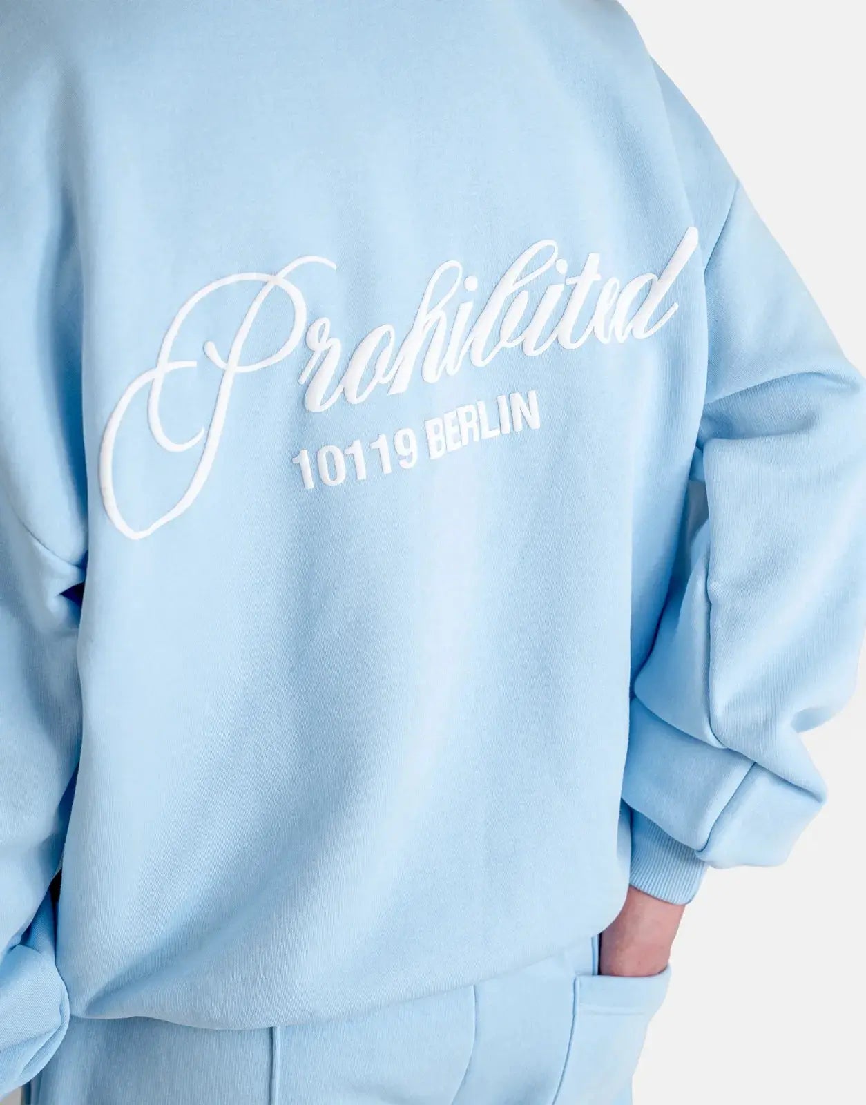 Prohibited Hometown Sky Blue Crew Neck - Subwear